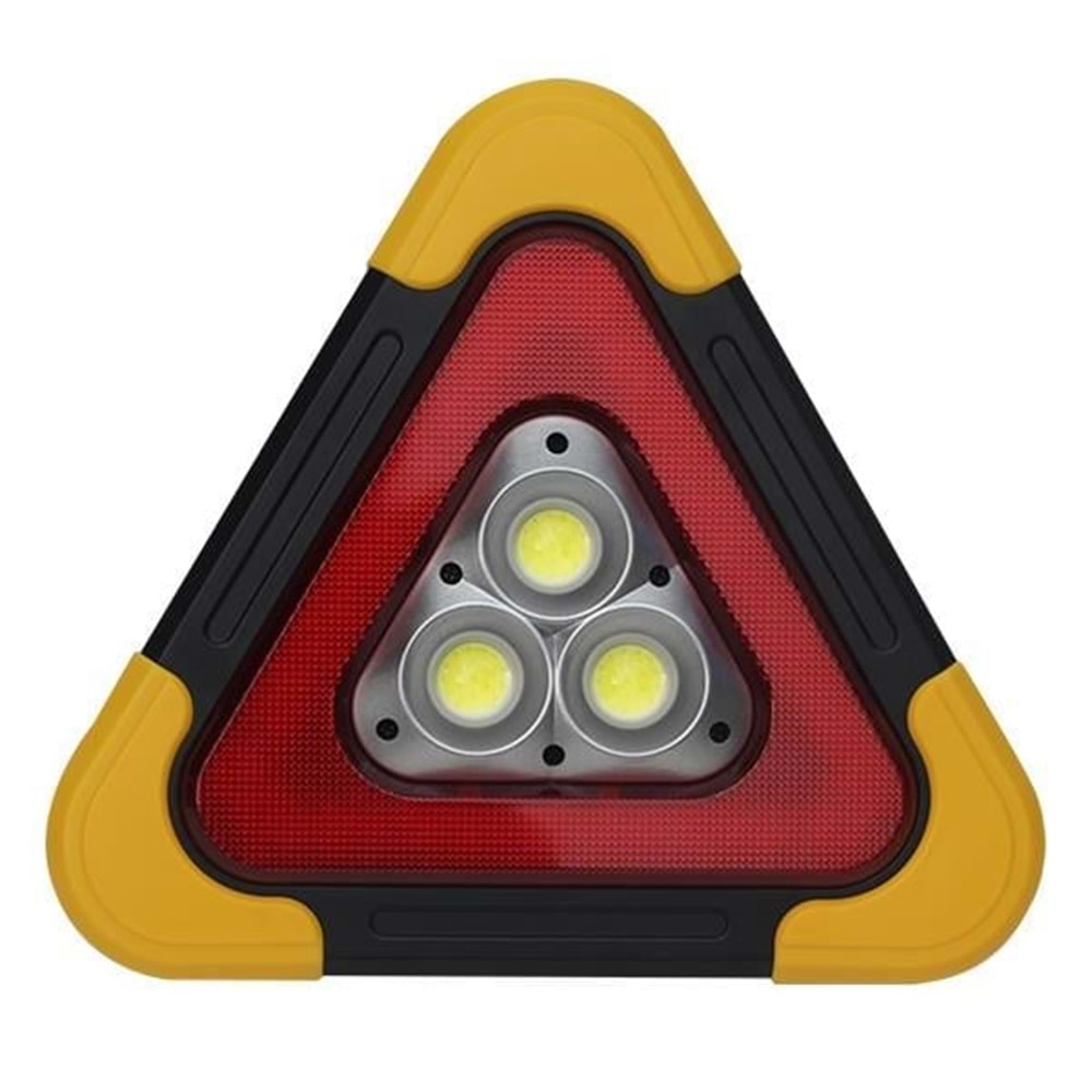 19620 - POWERMASTER HB-7709 SOLAR ŞARJLI COB AYDINLATMA PARK REFLEKTÖR TİP FENER