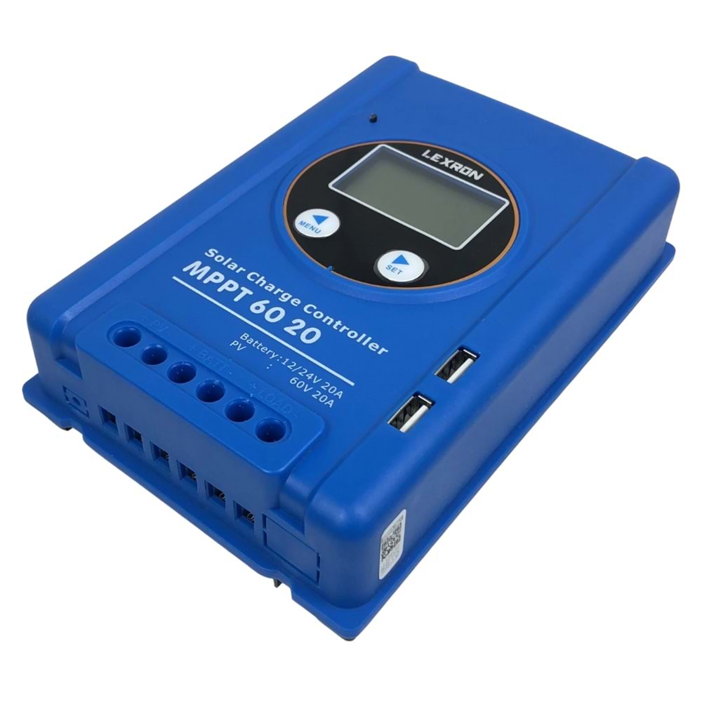 Lexron 20A Mppt Şarj Kontrol Cihazı