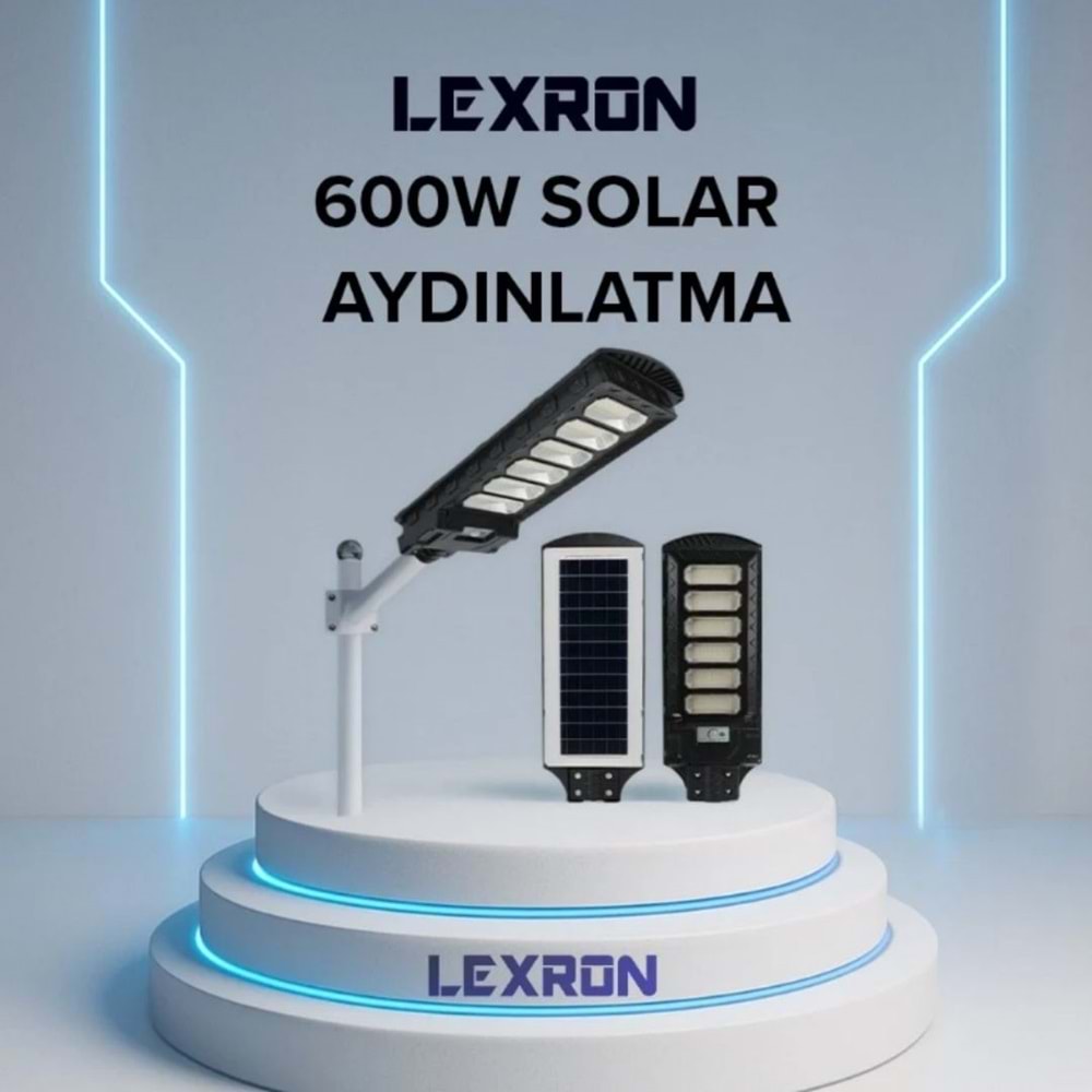 Lexron 600W Solar Aydınlatma