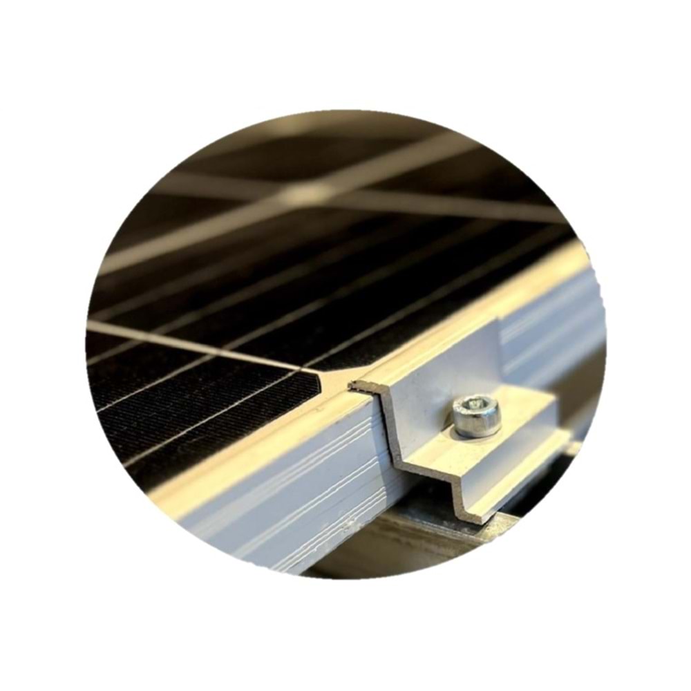 Güneş Paneli Kenar Tutucu (Tekli) 35mm