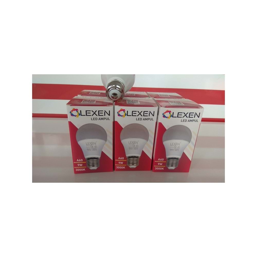 LEXEN 9W LED Ampül 6lı Paket
