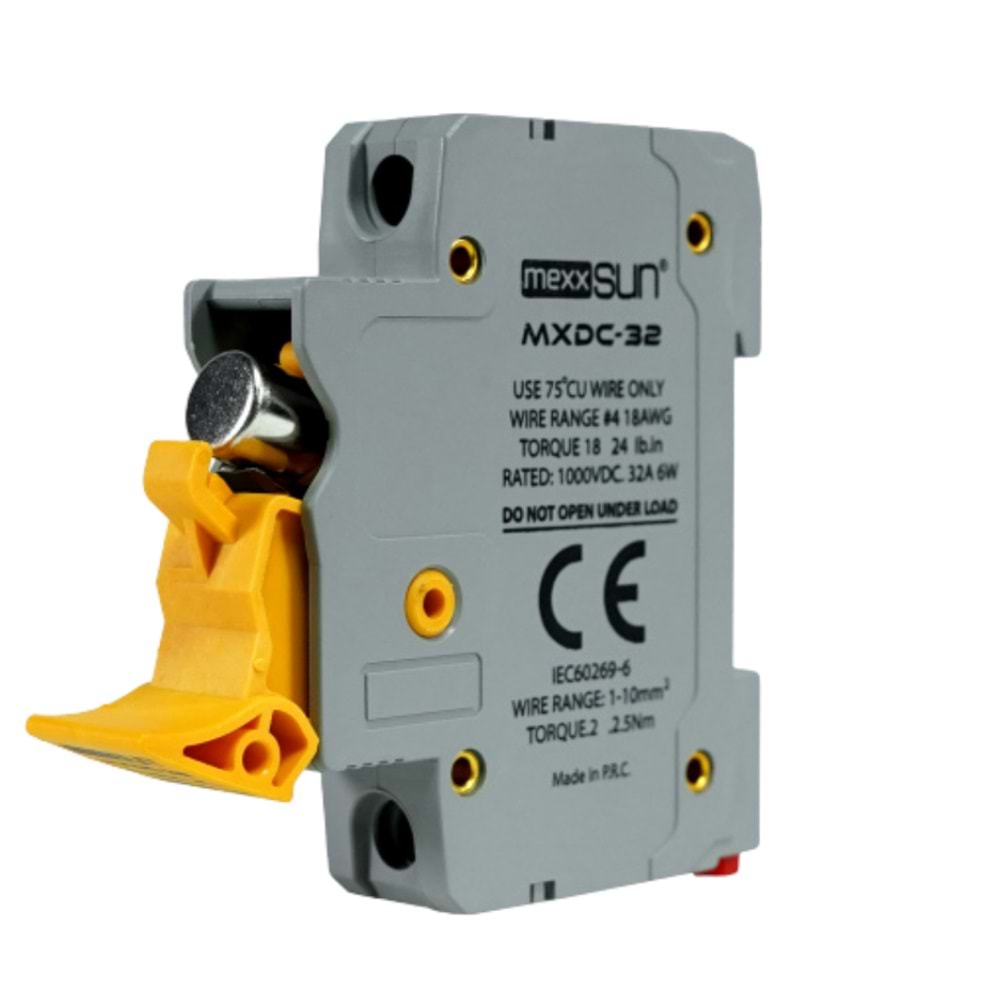 Mexxsun 32A 1000V DC Sigorta + Sigorta Yuvası