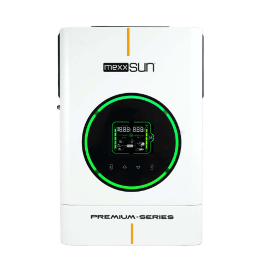 Mexxsun Mexx-P6kW Premium 48V 6kW Tam Sinüs Akıllı Inverter (Paralel /Wi-Fi/ Dual Output)