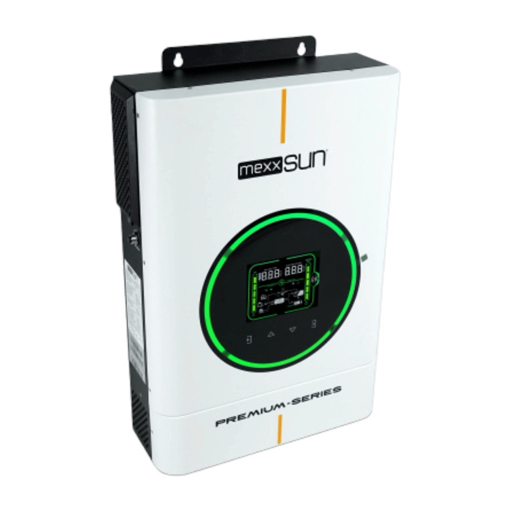 Mexxsun Mexx-P6kW Premium 48V 6kW Tam Sinüs Akıllı Inverter (Paralel /Wi-Fi/ Dual Output)
