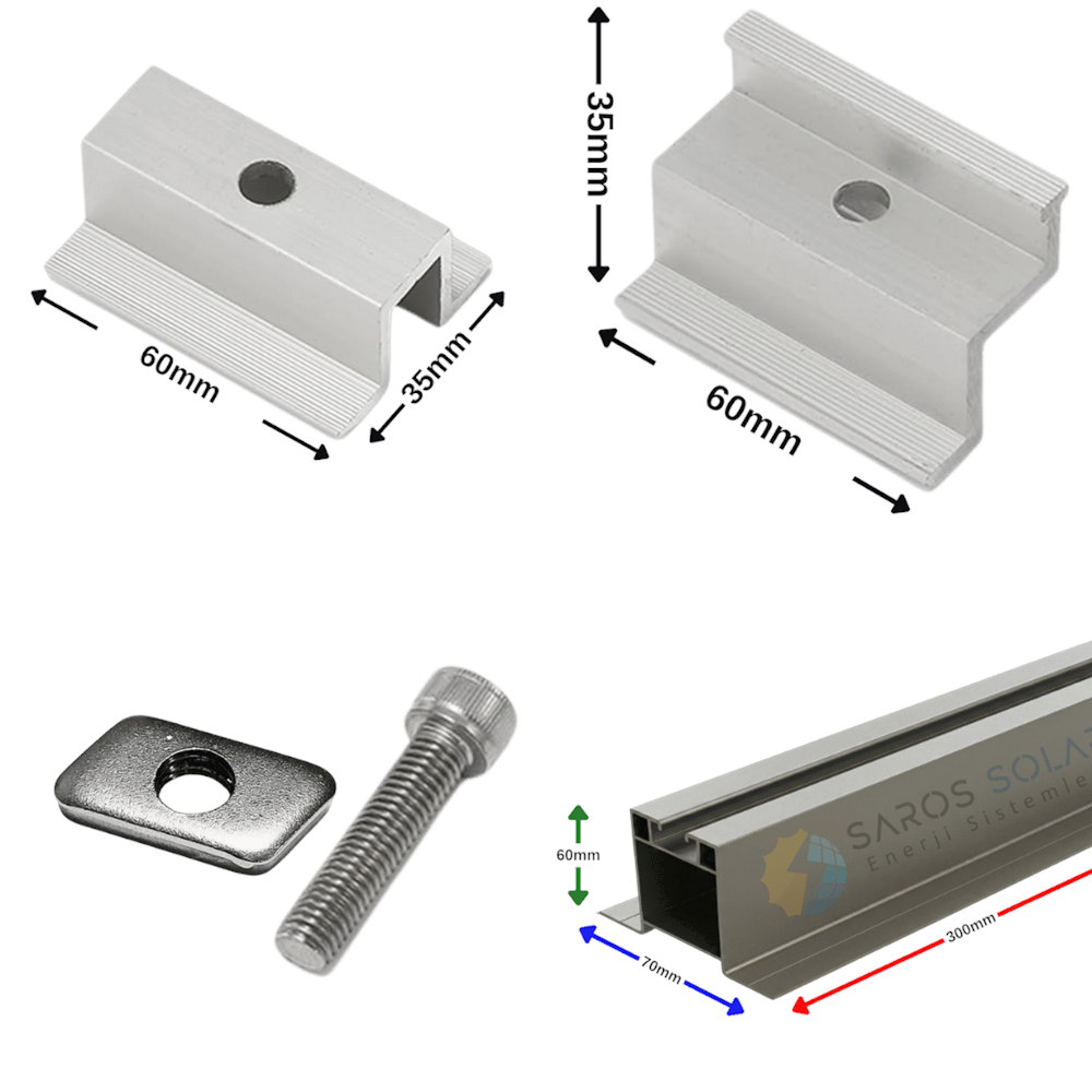 Küçük Bağ Evi Paketi 1 kW