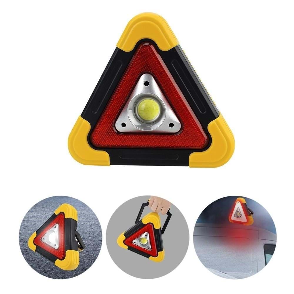 Powermaster 500 Lm Solar Şarjlı Reflektör Işıklı İkaz Lambası (HB-6609)