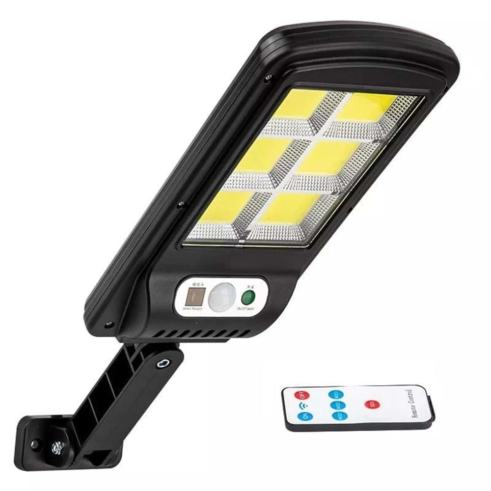 Powermaster Hareket Sensörlü 3 Modlu Uzaktan Kumandalı 6 COB LED Solar Lamba 5940