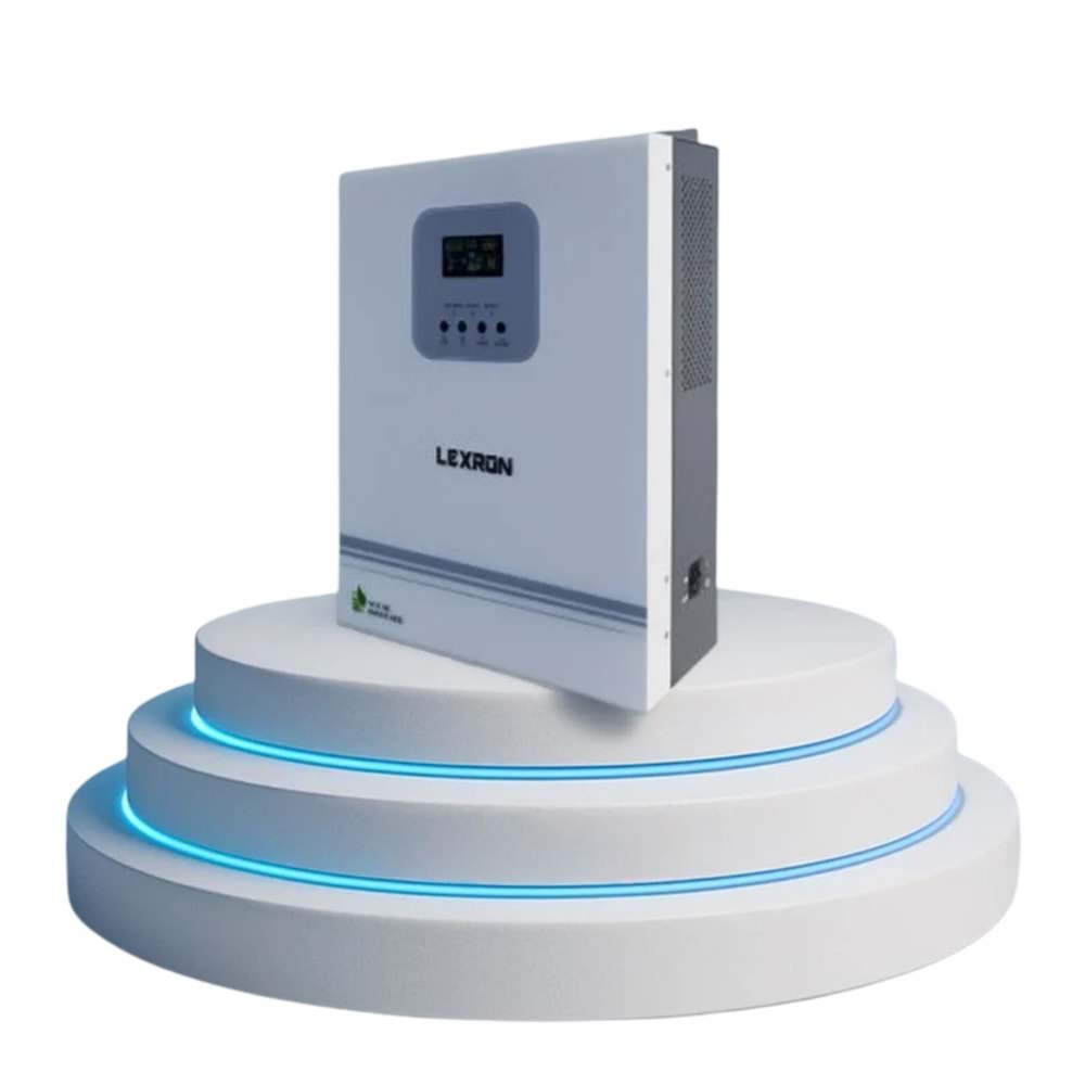 Lexron 3kW 24V Hv Mppt 40-500 Pv Input Akıllı Hibrit Inverter