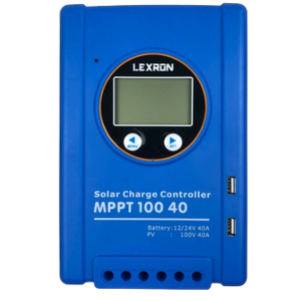 Lexron 40A Mppt Solar Şarj Kontrol Cihazı (MPPT140D)