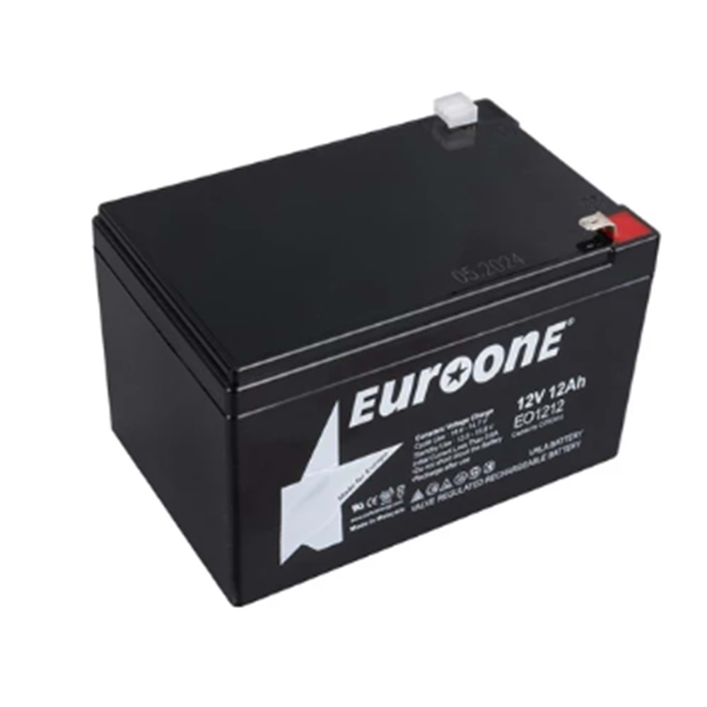 Euroone Eo-1212 12 Volt - 12 Amper Akü (151 X 98 X 95 Mm)