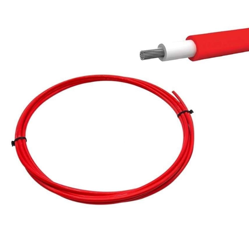 4mm2 Solar Kablo Kırmızı Lexr