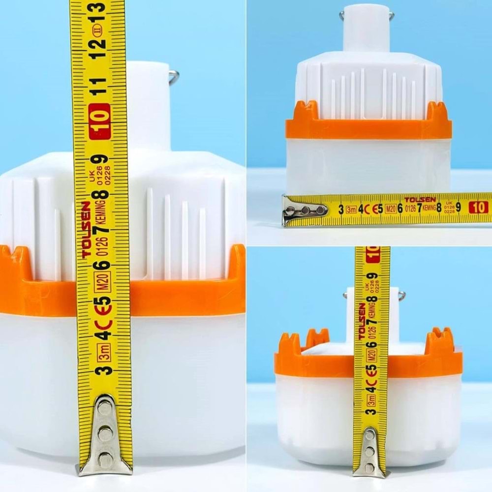 Powermaster 12V Krokodil Uçlu Beyaz Led Lamba (HT-B11)