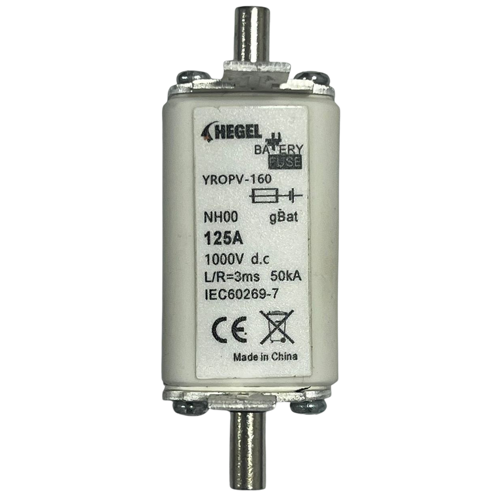 Hegel 125A 1000VDC Bıçaklı Sigorta B Sınıf (YROPV-160-125A)