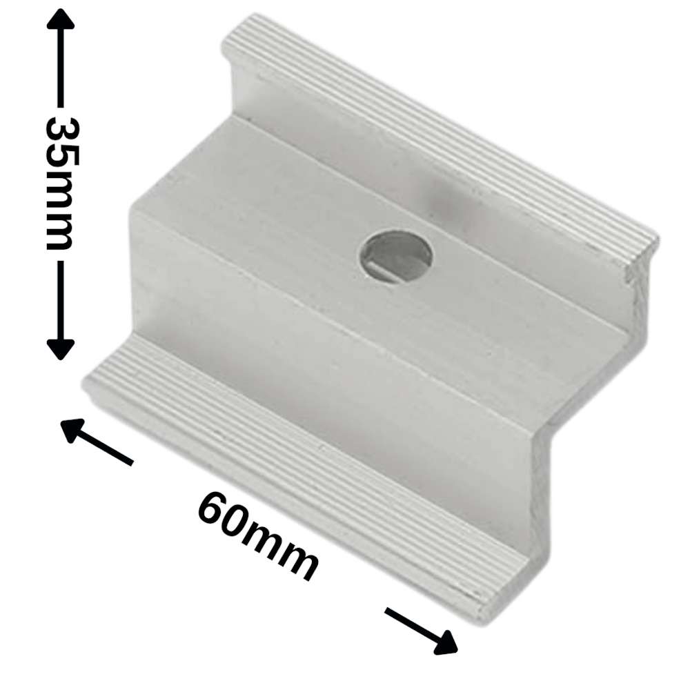 Güneş Paneli Montaj Seti (4 Panel)