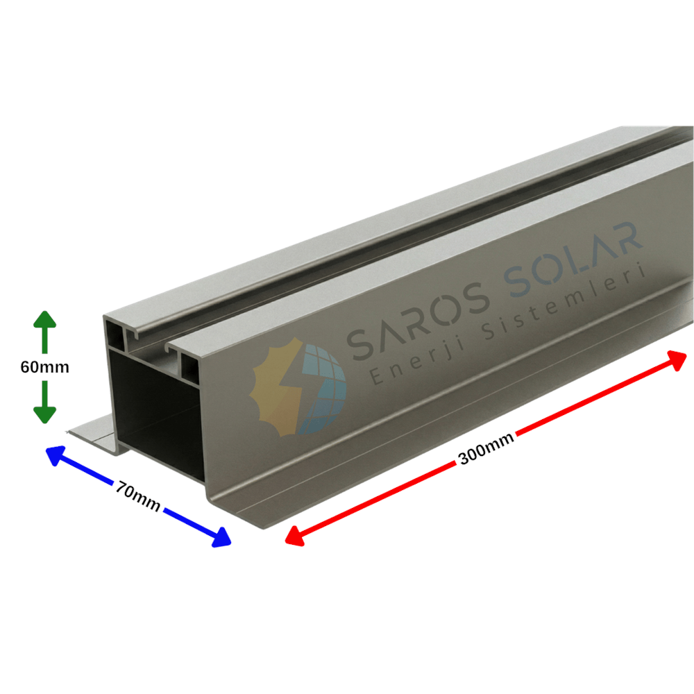 Güneş Paneli Montaj Seti (5 Panel)