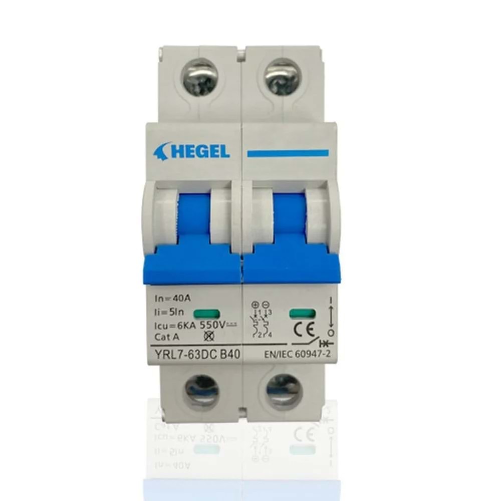 Dc Devre Kesici 550vdc 40a B Sınıf - Hegel
