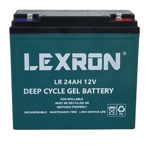 Lexron 24AH 12V Nano Karbon Jel Akü