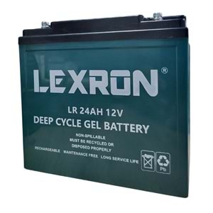 Lexron 24AH 12V Nano Karbon Jel Akü