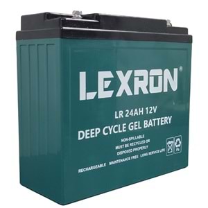 Lexron 24AH 12V Nano Karbon Jel Akü