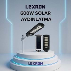 Lexron 600W Solar Aydınlatma