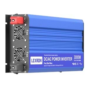 Lexron 3kW 12V Tam Sinüs Inverter