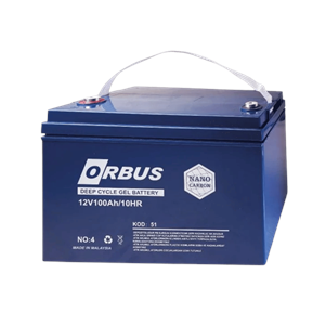 Orbus 12V 100Ah Jel Akü
