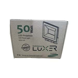 Luxer 50W Projektör Samsung LED 6500K 4500 Lm