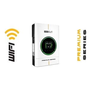 Mexxsun Mexx-P4kW Premium 24V 4kW Tam Sinüs Akıllı Inverter (Wi-Fi/ Dual Output)