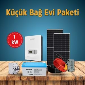 Küçük Bağ Evi Paketi 1 kW