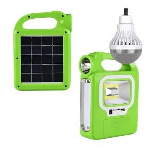 Powermaster Solar Tamirci/Balıkçı Çalışma Lambası Uzatma Ampul Dahil (HB-6399B)