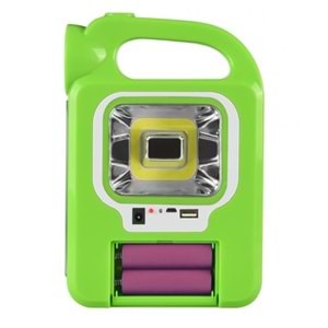 Powermaster Hb-6399b Solar Tamirci Balıkçı Çalışma Lambası Uzatma Ampul Dahil