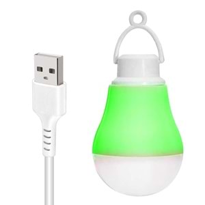 Powermaster 5V 5W 1Mt Usb Kablolu Beyaz Led Ampul (PM-12765)