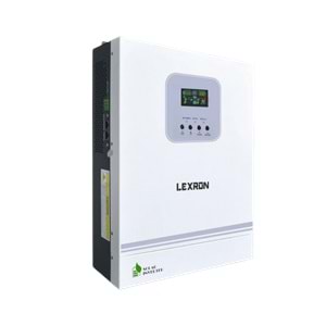 Lexron 3kW 24V Hv Mppt 40-500 Pv Input Akıllı Hibrit Inverter