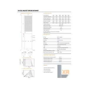 Lexron LXR-HC-600T 600W Topcon Güneş Paneli