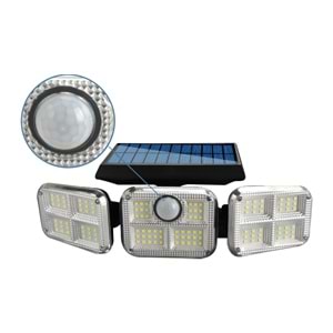 Uv Led Lıght / Powermaster Fl-1727 Sensörlü 3 Kademeli 120 Ledli Solar Lamba