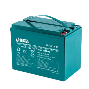 Hegel 12V 52A Elektrikli Araç Aküsü