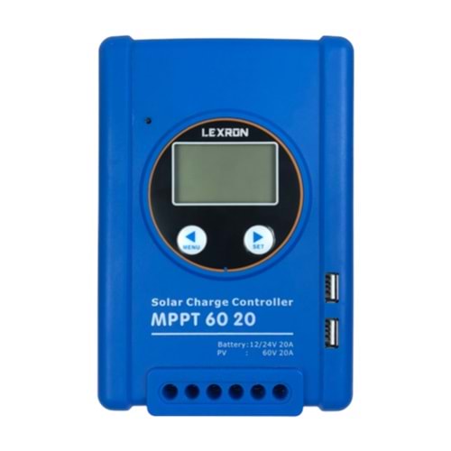 Lexron 20A Mppt Şarj Kontrol Cihazı