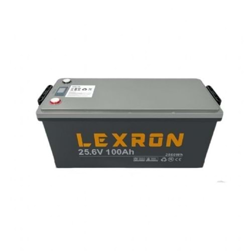 Lexron 100Ah 25.6V Lityum Akü