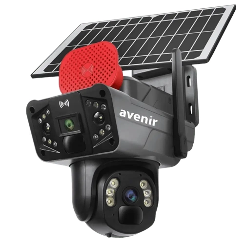 Avenir 4G Sim Kartlı Solar Kamera 6MP PTZ AOV AV-S427H