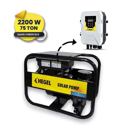 Solar Yüzey Pompası Ac-Dc 2200w Hegel