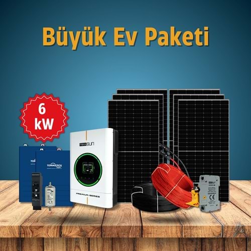 Büyük Ev Paketi 6 kW