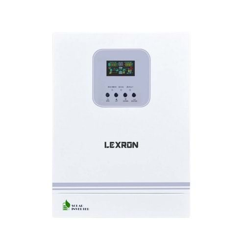 Lexron 3kW 24V Hv Mppt 40-500 Pv Input Akıllı Hibrit Inverter