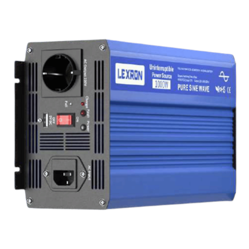 Lexron 1000W 12V Tam Sinüs Inverter (UPS)