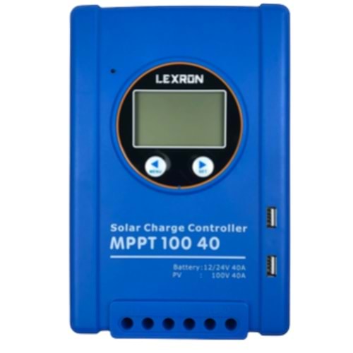 Lexron 40A Mppt Solar Şarj Kontrol Cihazı (MPPT140D)