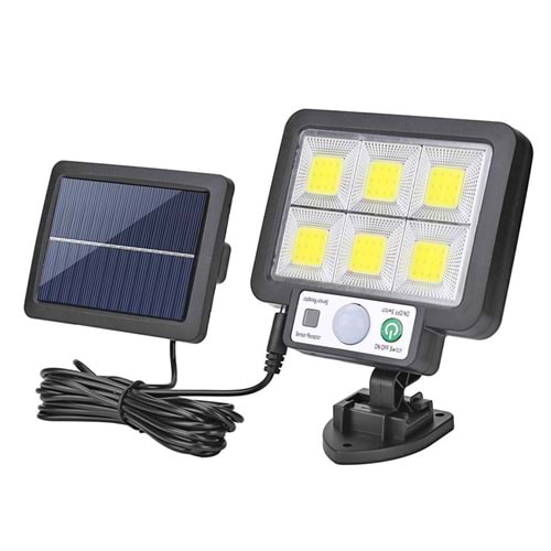 Powermaster Jx-F72 Solar Duvar Lambası
