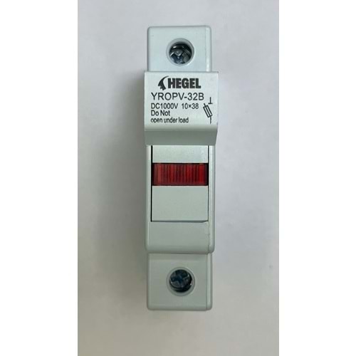 Hegel Dc Kartuş Sigorta Yuvası 1000vdc 20ka B 550 Vdc 80 A B Sınıfı