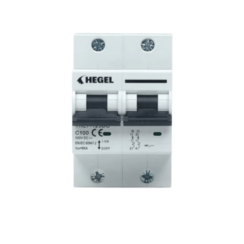 Hegel 100A 550VDC Devre Kesici B Sınıf (YRL7-125DC-100A)