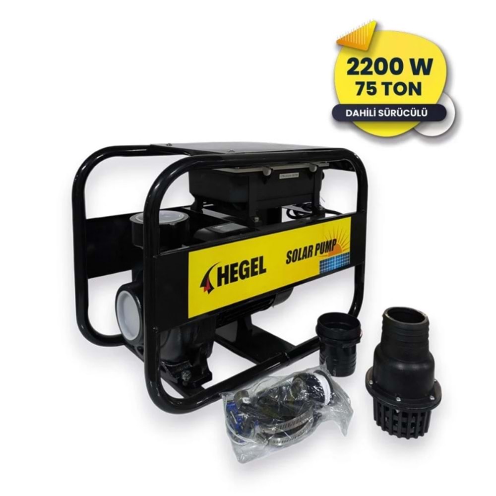 Solar Yüzey Pompası Ac-Dc 2200w Hegel