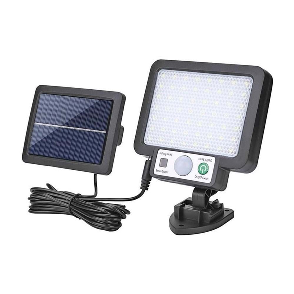 Powermaster Jx-F56 Sensörlü Solar Duvar Lambası