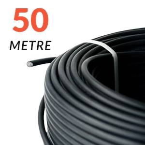 Solar Kablo 6mm2 Siyah 50 Metre